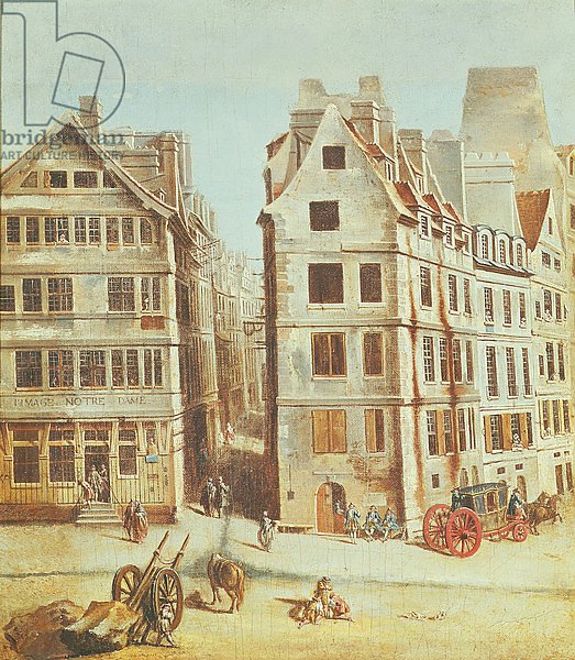 The Cabaret 'A l'Image Notre-Dame', Place de Greve in 1751