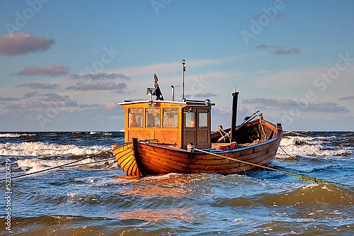 Лодка в Балтийском море