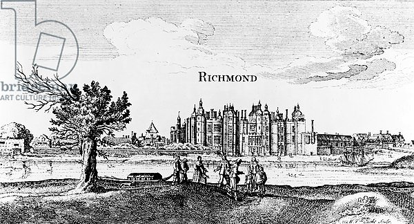 Richmond Palace, engraved by Michiel van der Gucht