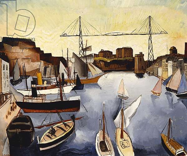 Marseilles Harbour, 1927