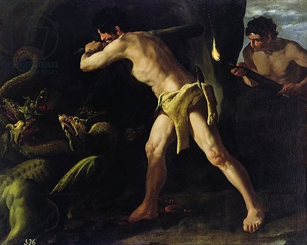Hercules Fighting with the Lernaean Hydra, c.1634