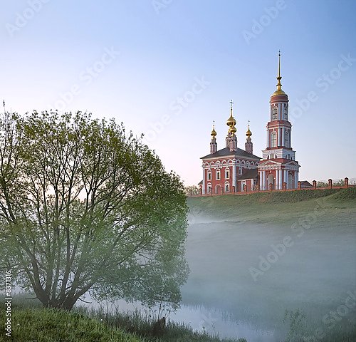 Россия, Суздаль. Утренний туман 2