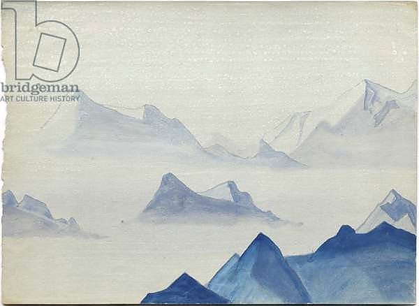 Himalayas, album leaf, 1933/34