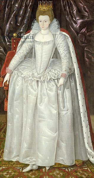 Portrait of Elizabeth Vernon, Countess of Southampton, c.1603
