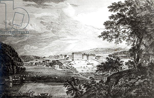 A View of Bethlem the Great Moravian Settlement in Pennsylvania, 1768