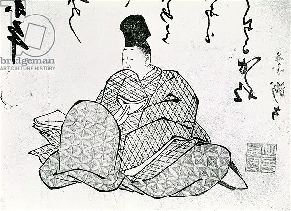 Hero of a Monogatari by Ariwara no Narimira 17th-19th century