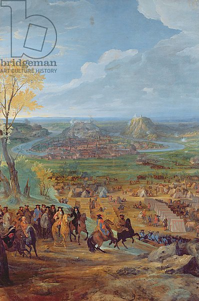 The Siege of Besancon in 1674 by the army of Louis XIV