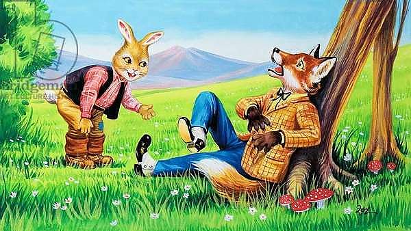 Brer Rabbit and Brer Fox