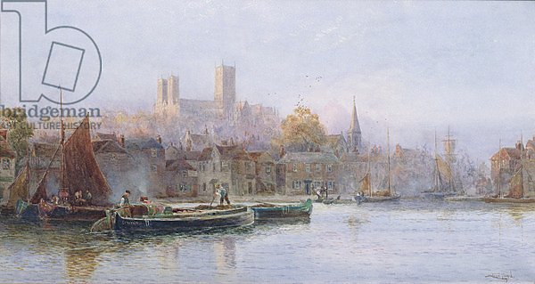 Lincoln Cathedral from the River