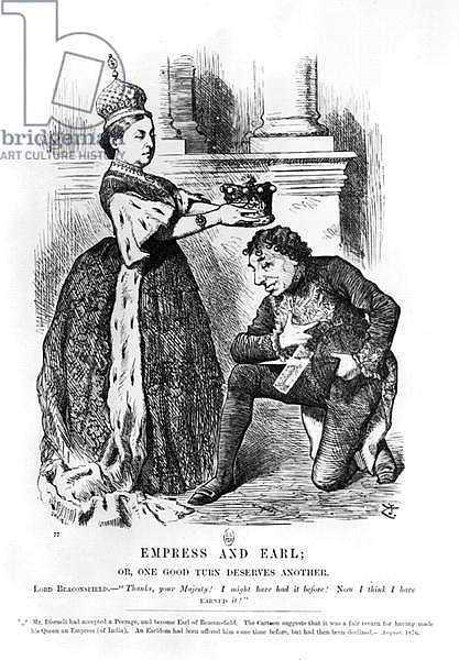 Empress and Earl or, One Good Turn Deserves Another, 1876