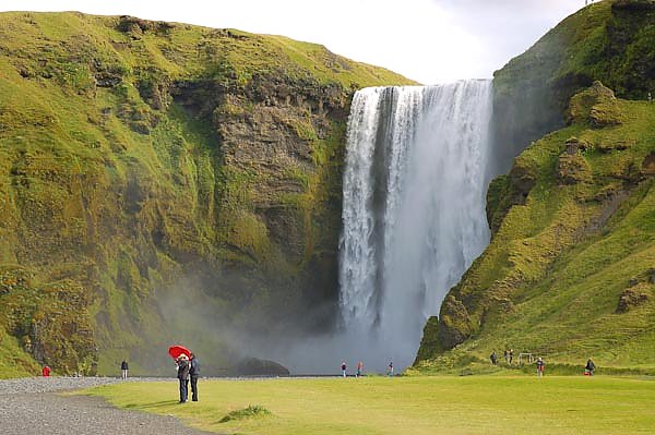 Водопад  Скогафосс. Исландия 4