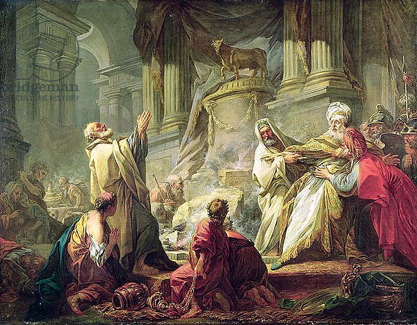 Jeroboam Sacrificing to the Golden Calf, 1752