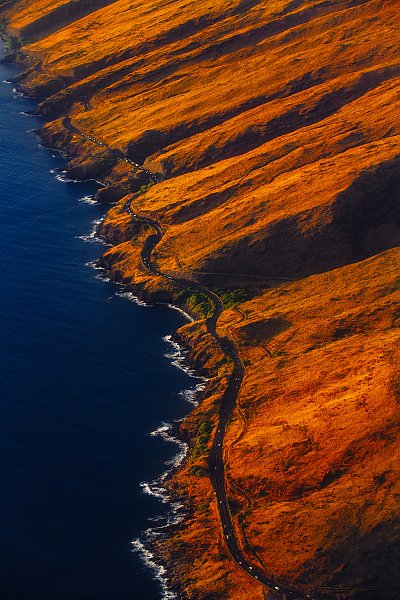 Дорога на побережье Мауи, США