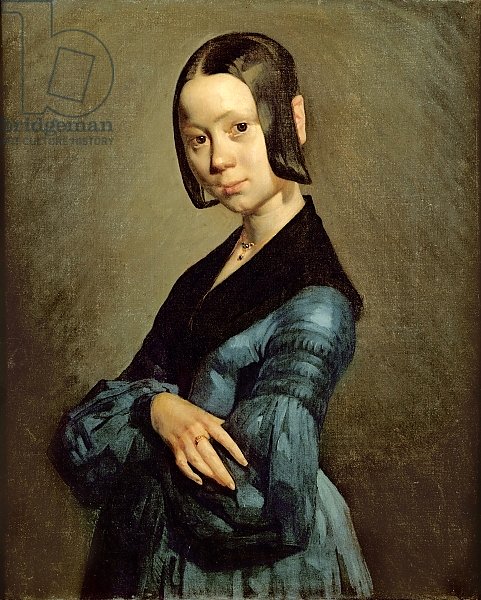 Pauline Ono in Blue, 1841-42