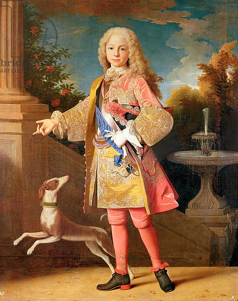 Portrait of Ferdinand of Bourbon, Prince of Asturias, c.1725-35
