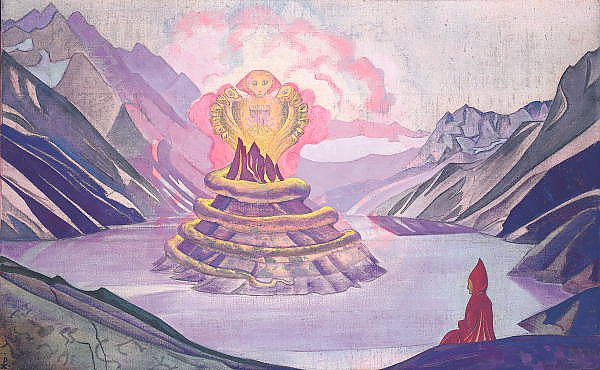 Нагарджуна-победитель змияю(вариант).1924