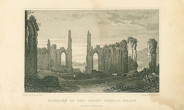 Remains of the Abbey Church, Neath, Glamorganshire
