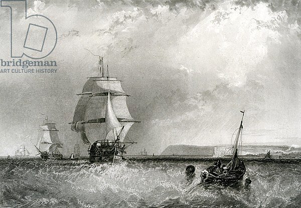 The North Foreland, engraved by R. Brandard, 1834