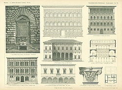 Постер Архитектура Италии №2