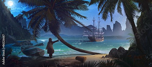 Пират на берегу