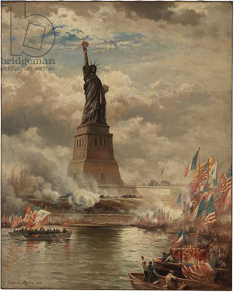 The Unveiling of the Statue of Liberty, Enlightening the World, 1886