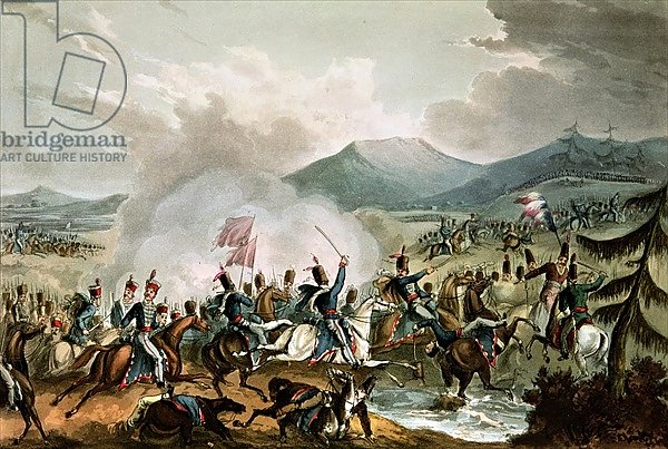 Battle of Morales, 2nd June, 1813: engraved by Thomas Sutherland