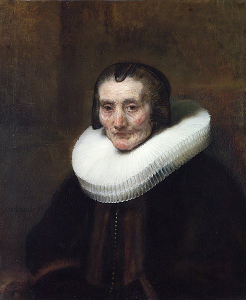 Портрет Маргареты де Гиер, Жены Якоба Трипа 2