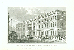 Постер The Custom House, from Thames Street