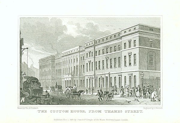 The Custom House, from Thames Street