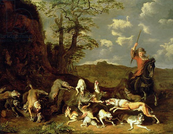 A Bear Hunt, 1655