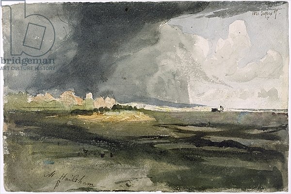 At Hailsham, Sussex: A Storm Approaching, 1821