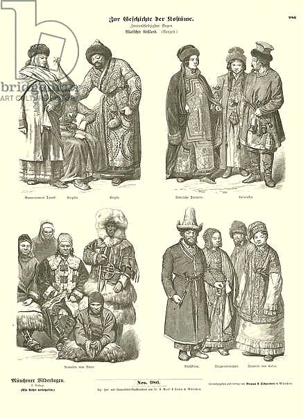 Costumes of the Russian Far East, 19th Century