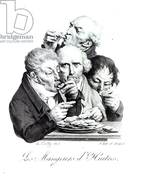 Les Mangeurs d'Huitres, 1825