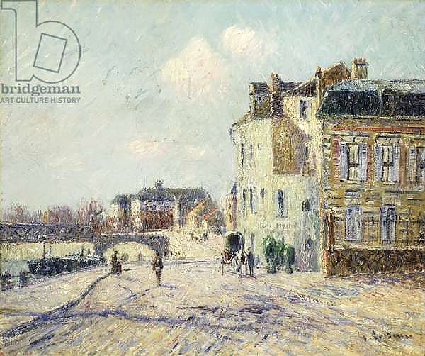 Le Quai de l'Oise a Pointoise, 1908