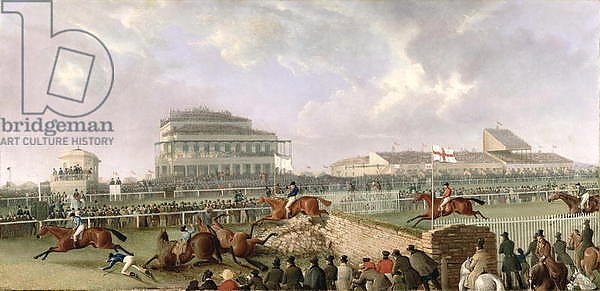 The Liverpool and National Steeplechase at Aintree 1843, c.1843