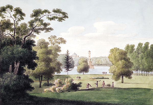 Царскосельский парк. 1821-1822