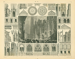 Постер Архитектура №19: готический собор
