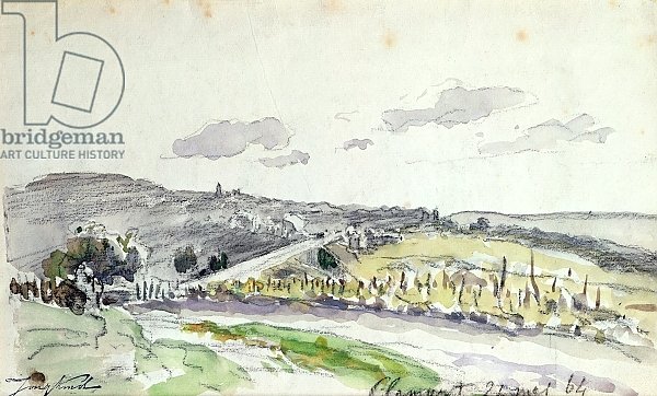 View of Clamart, 1864