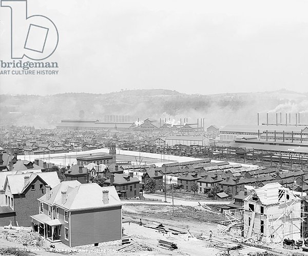 Carnegie Steel Plant, Homestead, Pennsylvania, c.1905