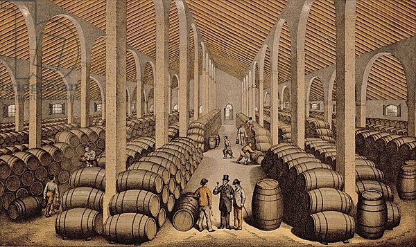Wine Cellar at Jerez de la Frontera