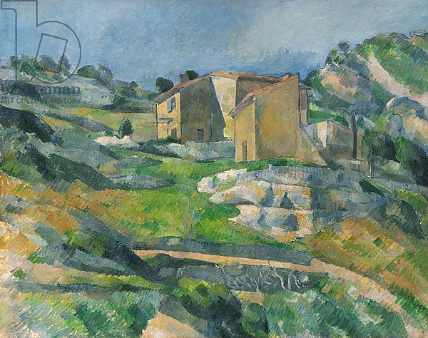 Houses in the Provence: The Riaux Valley near L'Estaque, c.1833