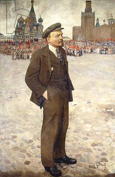 Lenin in Red Square, 1924