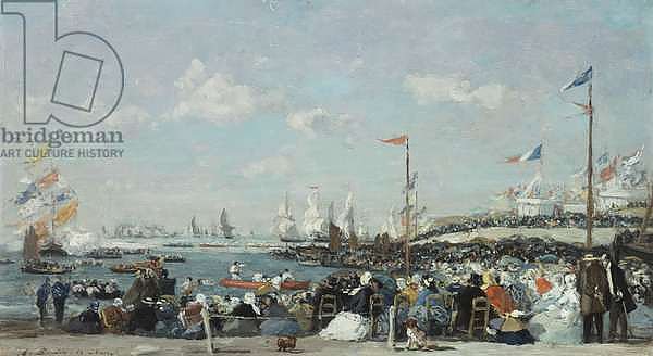The Regatta at Le Havre, 1869