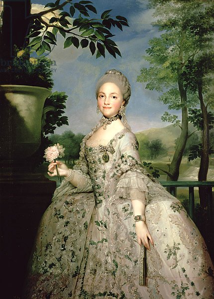 Portrait of Marie-Louise of Bourbon