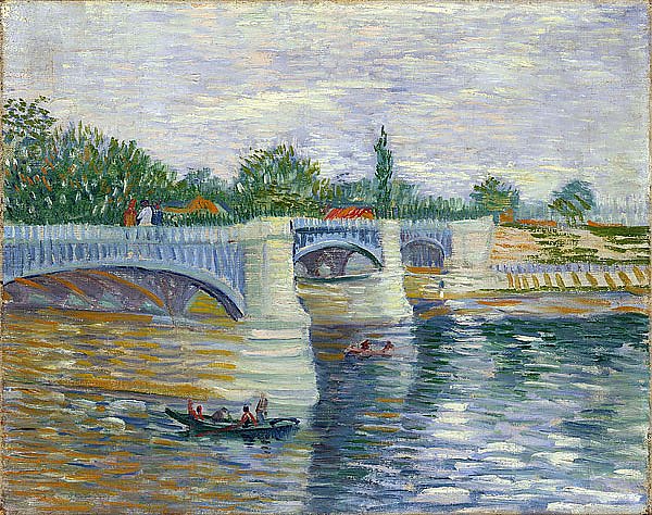Seine with the Pont de la Grande Jette, The