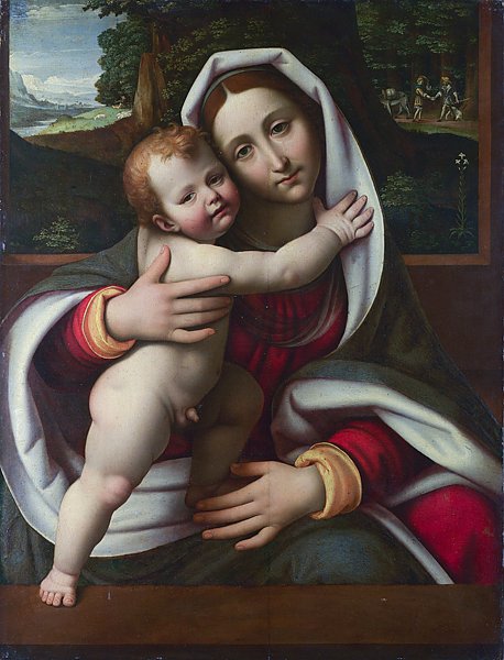 Дева Мария с младенцем 15