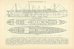 Постер Dampfschiff I