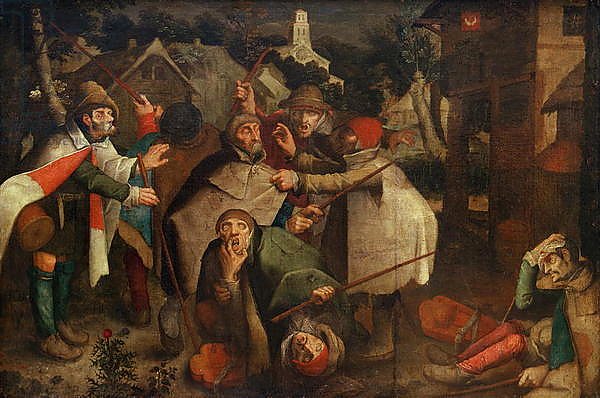 The Fight of the Blind Men, 1643