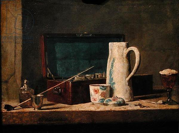 Still Life of Pipes and a Drinking Glass