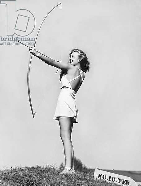 New Fad Archery Golf , Hollywood, California, September 26, 1936
